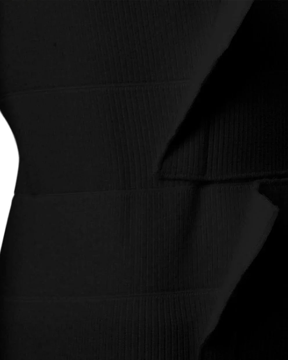 Detailed view of the latex-free medical fabric used in the Vita binder, featuring breathable antimicrobial tech and firm, supportive compression.