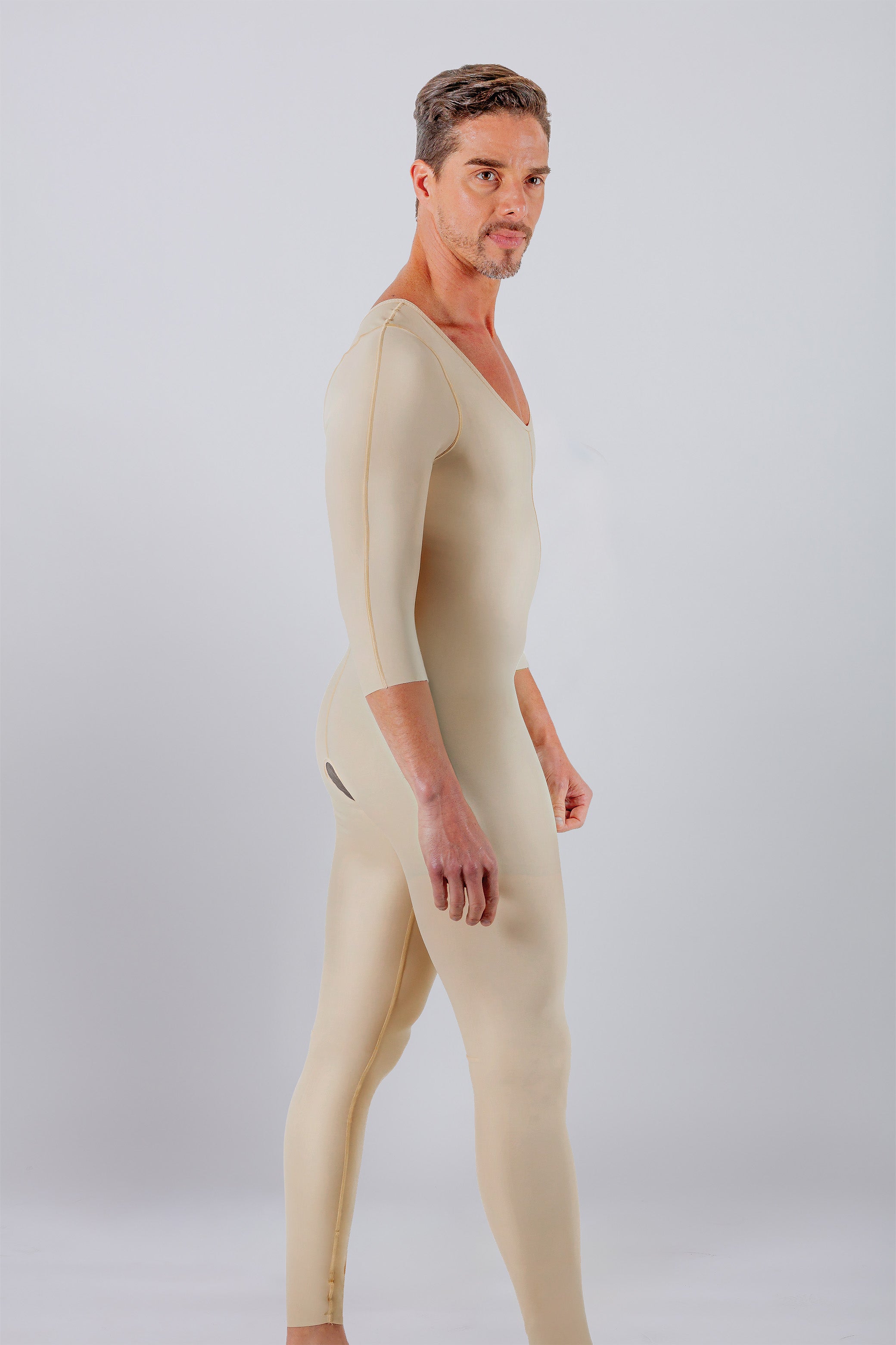 Alberto 2 Male Compression Bodysuit | Full Sleeves & Ankle Length
